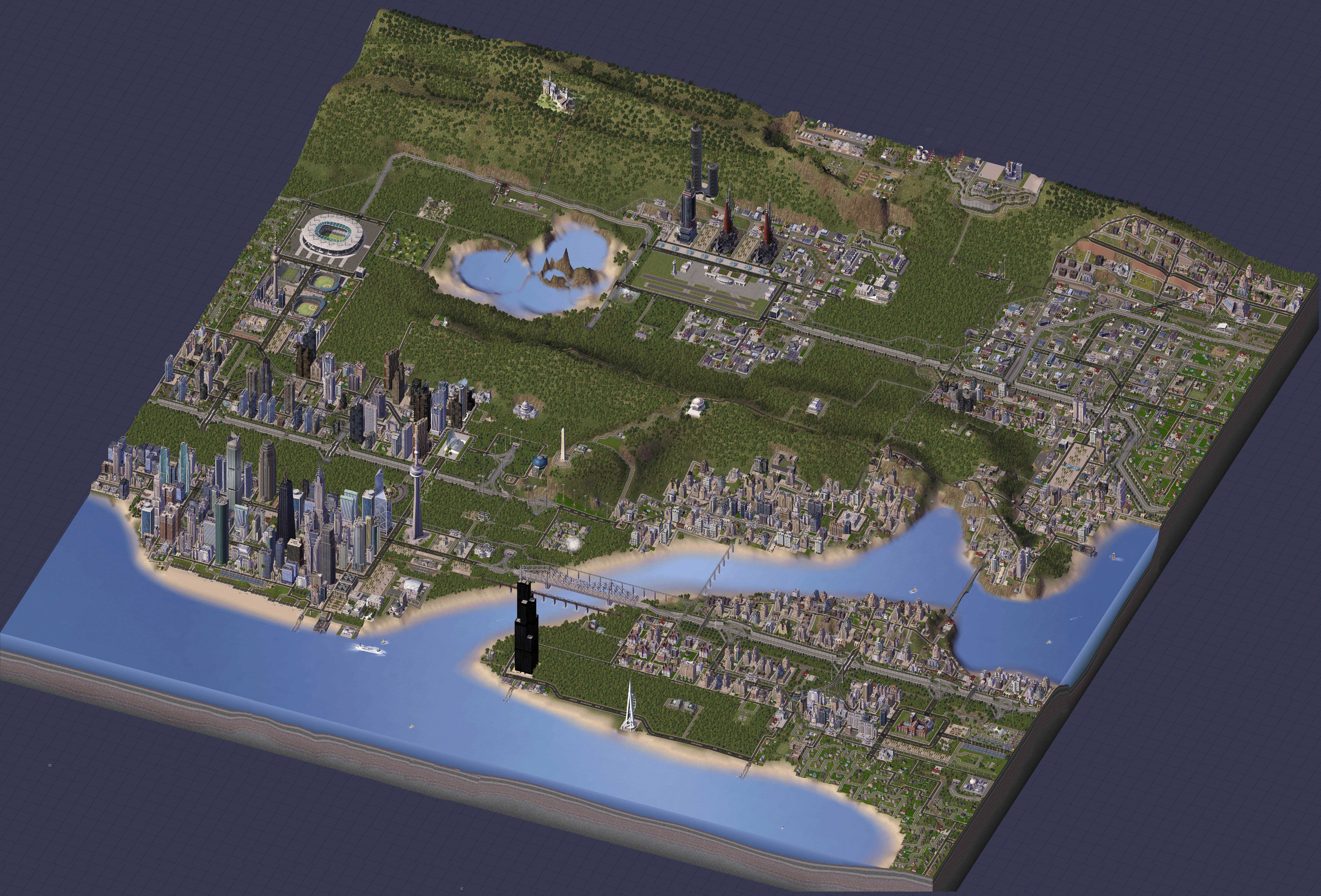 sim city 4 maps download